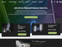 Tablet Screenshot of intus.de